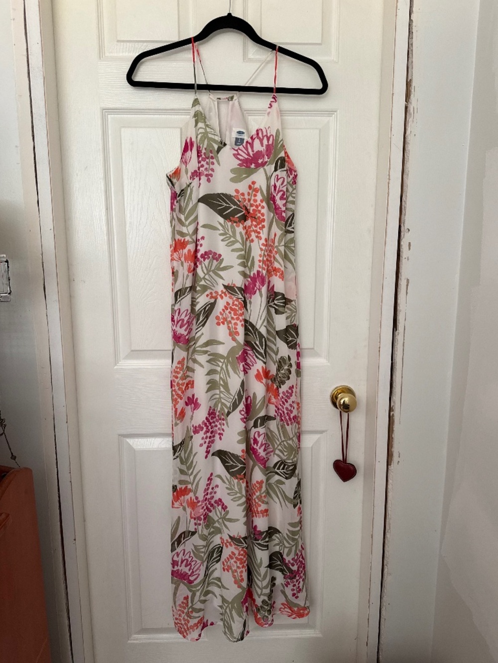 Old Navy Floral Maxi Dress w/ lining